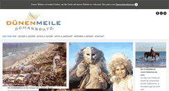 Desktop Screenshot of duenenmeile.de